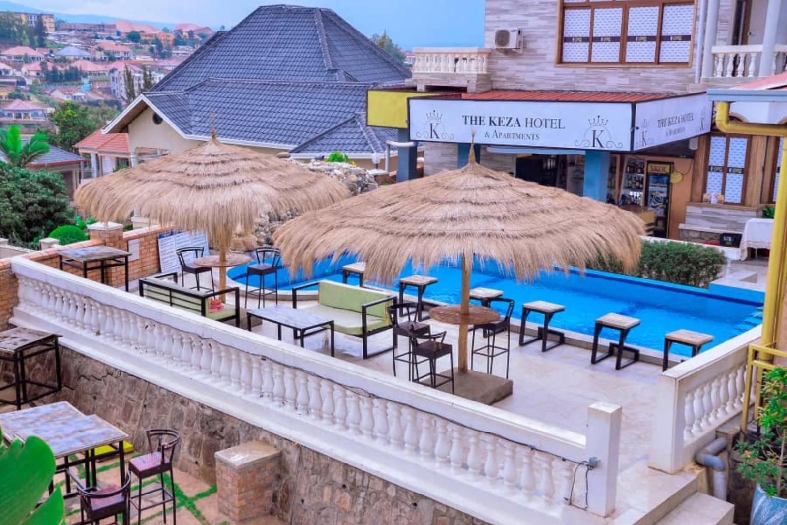 The Keza Hotel And Apartments Кигали Экстерьер фото